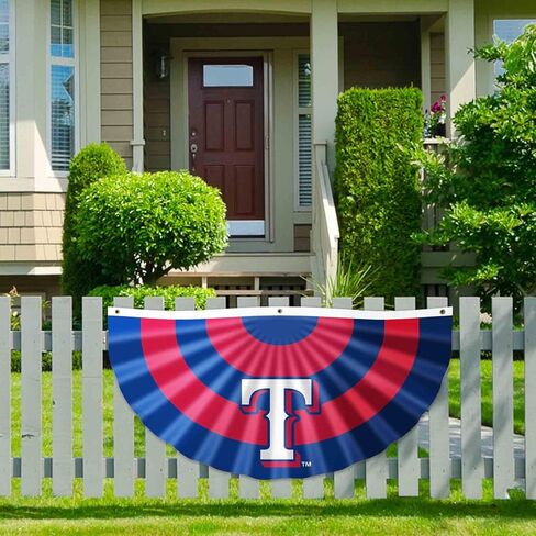 لافتات المعجبين المطوية من WinCraft Texas Rangers Bunting in Saudi Arabia