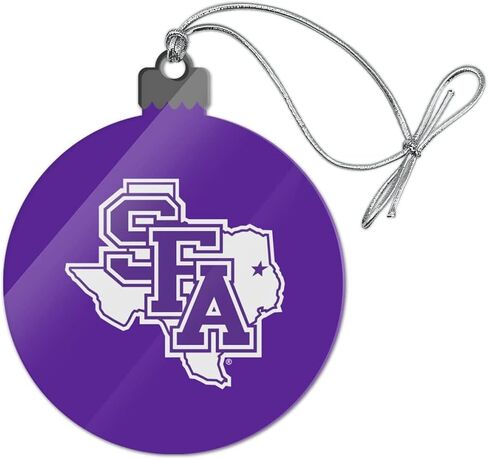 GRAPHICS & MORE Stephen F. Austin State University Primary Logo Acrylic Christmas Tree Holiday Ornament in Saudi Arabia