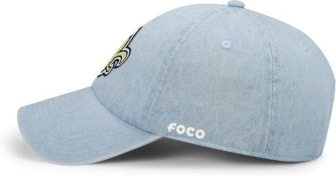 FOCO Women's NFL Team Rhinestone Logo Denim Casual Hat Caps in Saudi Arabia