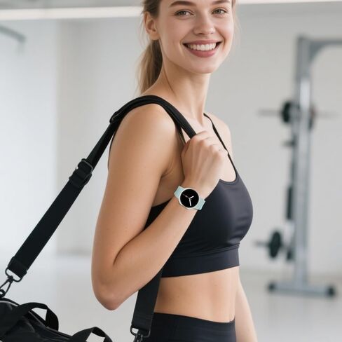 أحزمة رياضية متوافقة مع Samsung Galaxy Watch 8 Band 40mm 44mm/8 Classic 46mm للنساء والرجال، حزام بديل من السيليكون الناعم مقاوم للماء لساعة Samsung Galaxy Watch 8 Classic Bands 46 مم، 6 عبوات in Kuwait