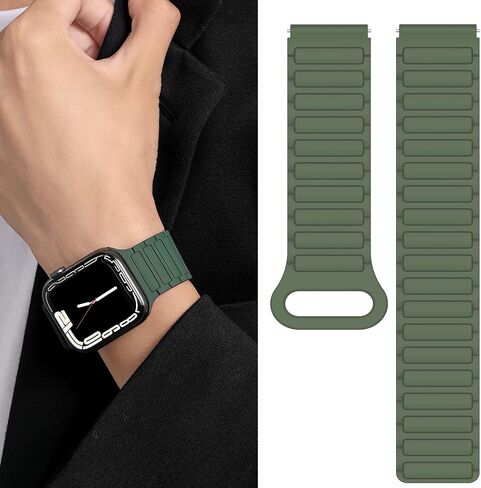 Compatible with TRAUSI Smart Watches Bands, Quick Release Silicone Sport Strap Watchband Compatible with TRAUSI TG08 1.83" HD Smart Watches in Kuwait