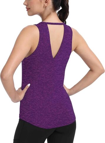 Workout Tops for Women Fitness Shirts for Running Yoga Breathable Gym and Exercise Wicking with Activewear in Saudi Arabia