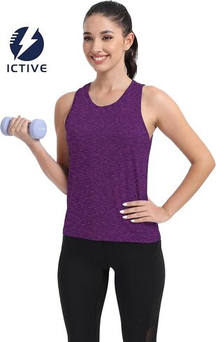 Workout Tops for Women Fitness Shirts for Running Yoga Breathable Gym and Exercise Wicking with Activewear in Saudi Arabia