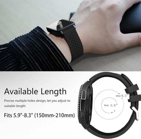 متوافق مع أحزمة Garmin Venu X1، سوار من السيليكون مع إبزيم معدني متوافق مع الساعة الذكية Garmin Venu X1 in Kuwait