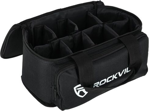 Rockville MINI HALO x12 Bag - Fits Up To 12 MINI HALO or Similar DJ Lights (CAN 2.0) in Saudi Arabia