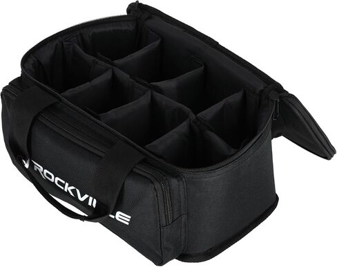Rockville MINI HALO x12 Bag - Fits Up To 12 MINI HALO or Similar DJ Lights (CAN 2.0) in Saudi Arabia