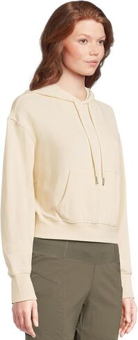prAna Women's Cozy Up Crop Hoodie in Saudi Arabia
