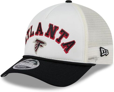 New Era NFL Chrome Arch 9FORTY M-Crown A-Frame Trucker Mesh قبعة سناباك قابلة للتعديل مقاس واحد يناسب الجميع in Kuwait