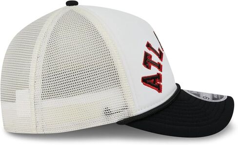 New Era NFL Chrome Arch 9FORTY M-Crown A-Frame Trucker Mesh قبعة سناباك قابلة للتعديل مقاس واحد يناسب الجميع in Kuwait