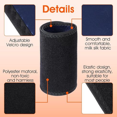 1 Pair Arm Trimmers Adjustable Sauna Sweat Bands Workout Arm Fat Reducer Bands Trainer Toner Slimmer Sleeves for Women Flabby Arms Sports Workout (Black) in Saudi Arabia
