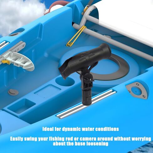 Gear Head Kayak Track Adapter, Compatible with Scotty Rod Holders, Fish Finders, GoPro & More in Saudi Arabia