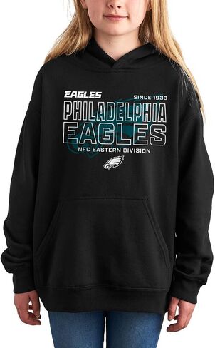 Junk Food NFL - Modern Outline - Unisex Youth Hoodie in Saudi Arabia