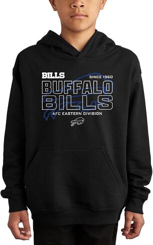Junk Food NFL - Modern Outline - Unisex Youth Hoodie in Saudi Arabia