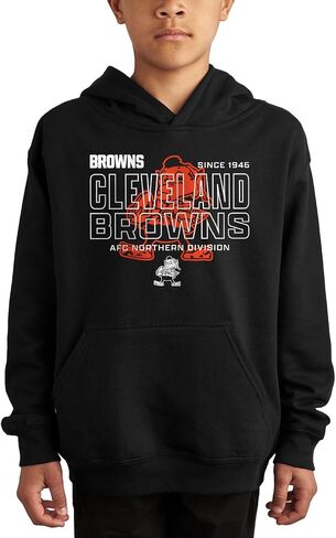 Junk Food NFL - Modern Outline - Unisex Youth Hoodie in Saudi Arabia