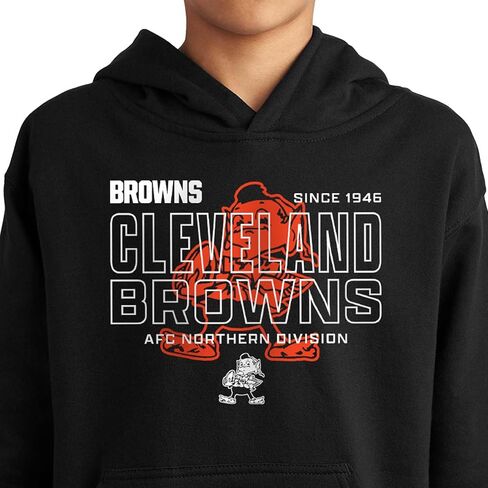 Junk Food NFL - Modern Outline - Unisex Youth Hoodie in Saudi Arabia