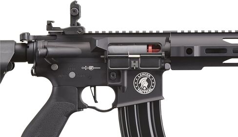 مجموعة Lancer التكتيكية Gen 2 Proline Combo من الفولاذ الكامل Airsoft M4 SPR Interceptor AEG مع مشغل سريع وMosfet (يشمل البطارية والشاحن) in Kuwait