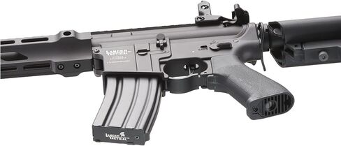 مجموعة Lancer التكتيكية Gen 2 Proline Combo من الفولاذ الكامل Airsoft M4 SPR Interceptor AEG مع مشغل سريع وMosfet (يشمل البطارية والشاحن) in Kuwait