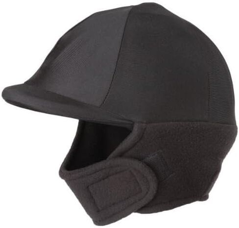 Tough-1 Winter Fleece Helmet Cover - Black in Saudi Arabia