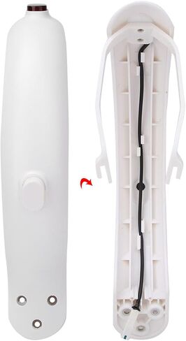 Scooter Rear Fender, Rear Mudguard Fender Bracket with Taillight and Hook for Mijia M365 Electric Scooter in Saudi Arabia