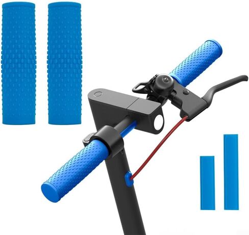 Electric Scooter Rubber Foot Pads, Non Slip Soft Handlebar Grip Pedal Set For Xiaomi For M365 Commuters Scooter Accessories(Red) in Saudi Arabia