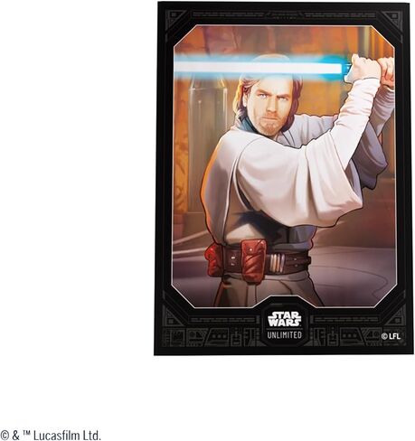 أكمام فنية خطيرة عامة من Star Wars Unlimited - حزمة مرخصة رسميًا مكونة من 60 أكمام فنية و1 غلاف شفاف، حجم مثالي لألعاب Star Wars Unlimited وغيرها من ألعاب TCG وLCG، مصنوعة بواسطة Gamegenic in Kuwait