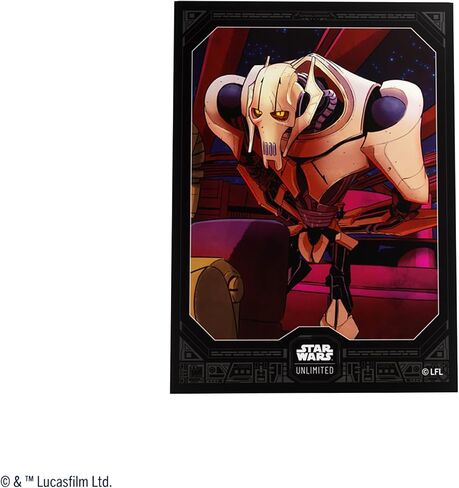 أكمام فنية خطيرة عامة من Star Wars Unlimited - حزمة مرخصة رسميًا مكونة من 60 أكمام فنية و1 غلاف شفاف، حجم مثالي لألعاب Star Wars Unlimited وغيرها من ألعاب TCG وLCG، مصنوعة بواسطة Gamegenic in Kuwait