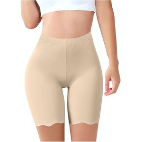 زلة السراويل للنساء عالية الخصر الدانتيل طماق السراويل لينة تمتد Boyshorts سراويل تحت اللباس الملابس الداخلية اليوغا السراويل in Kuwait