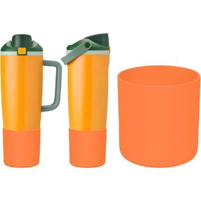 Higher Boot Compatible with Owala 30oz 40oz FreeSip Sway Water Bottle & Tumbler, Anti Scratch & Anti Slip Large Silicone Protective Bottom Sleeve Cover for Owalaa Sway in Saudi Arabia