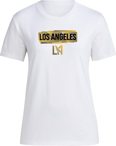 adidas Women's Los Angeles Football Club MLS Short Sleeve T-Shirt in Saudi Arabia