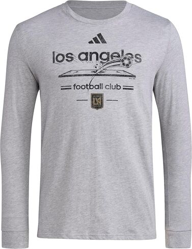 adidas Mens Los Angeles Fc Pre-Game Long Sleeve T-Shirt in Kuwait