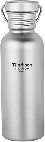 Titanium Water Bottle Sport Bottle Ultralight Leakproof for Outdoor Camping Hiking (750ml) in Saudi Arabia