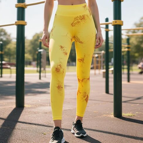 Womens High Waist Seamless Butt Lifting Leggings Compression Yoga Pants for Gym Running and Everyday Wear in Saudi Arabia