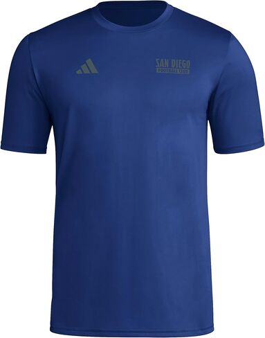 adidas Men's San Diego Fc Local Warp Pre-Game Short Sleeve T-Shirt in Kuwait