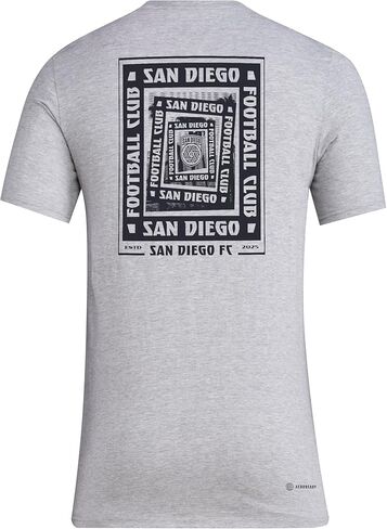 adidas Men's San Diego Fc Local Warp Pre-Game Short Sleeve T-Shirt in Saudi Arabia