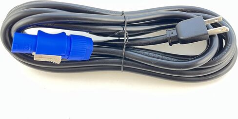 [UL] 15 Foot Long Professional Grade Compatible Edison (Male) to Power Cable Connector 14 AWG Compatible with Chauvet DJ Shocker Panel FX Blinder/Wash/Strobe Lighting Fixture in Saudi Arabia