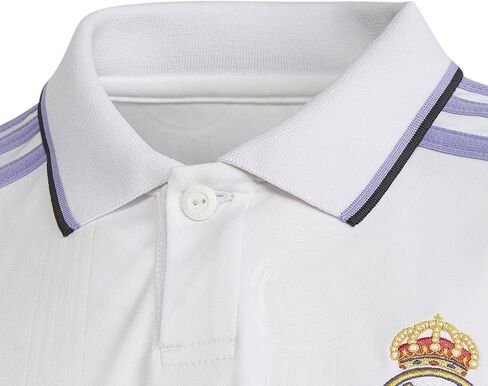 adidas Youth Soccer Real Madrid 22/23 Home Jersey (as1, Alpha, m, Regular, Youth Medium) White in Saudi Arabia
