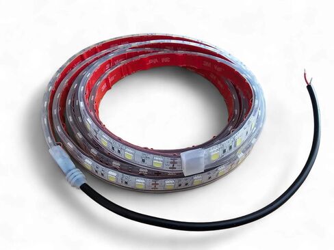 شريط LED غاطس بحري أحمر 6FT | أضواء القارب 12 فولت | شريط LED مقاوم للماء IP68 | تحت غونيل in Kuwait