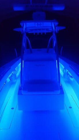 شريط LED غاطس بحري أحمر 6FT | أضواء القارب 12 فولت | شريط LED مقاوم للماء IP68 | تحت غونيل in Kuwait