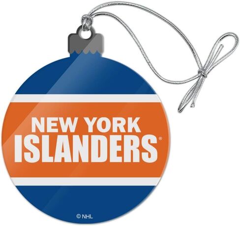 GRAPHICS & MORE NHL New York Islanders Logo Acrylic Christmas Tree Holiday Ornament in Saudi Arabia
