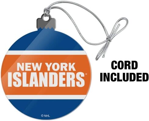 GRAPHICS & MORE NHL New York Islanders Logo Acrylic Christmas Tree Holiday Ornament in Saudi Arabia