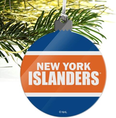 GRAPHICS & MORE NHL New York Islanders Logo Acrylic Christmas Tree Holiday Ornament in Saudi Arabia