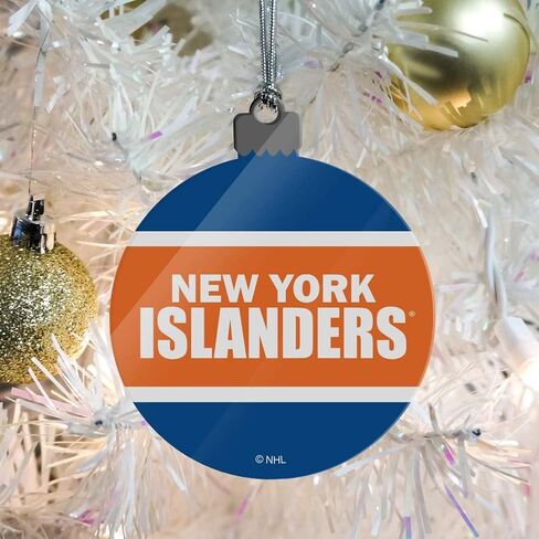 GRAPHICS & MORE NHL New York Islanders Logo Acrylic Christmas Tree Holiday Ornament in Saudi Arabia