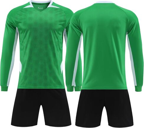 Long-Sleeved Soccer Jersey Suit Jersey Uniform Custom Personalized Set of Men and Women Youth Adult Team Name in Saudi Arabia