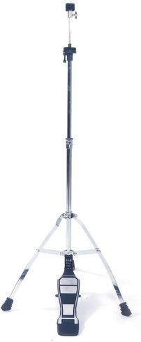 حامل Ktaxon Cymbal Stand Hi-Hat مع ارتفاع قابل للتعديل 25.6"-43.4"، إطار من الفولاذ المقاوم للصدأ الفاخر، أرجل مزدوجة الدعامات، أقدام مطاطية in Kuwait