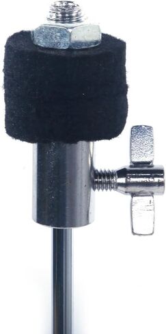 حامل Ktaxon Cymbal Stand Hi-Hat مع ارتفاع قابل للتعديل 25.6"-43.4"، إطار من الفولاذ المقاوم للصدأ الفاخر، أرجل مزدوجة الدعامات، أقدام مطاطية in Kuwait