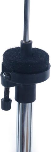 حامل Ktaxon Cymbal Stand Hi-Hat مع ارتفاع قابل للتعديل 25.6"-43.4"، إطار من الفولاذ المقاوم للصدأ الفاخر، أرجل مزدوجة الدعامات، أقدام مطاطية in Kuwait