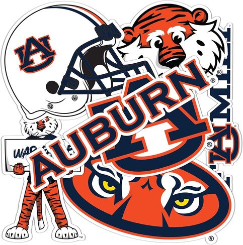 Desert Cactus Auburn University Sticker Tigers War Eagle Sticker Vinyl Decals Laptop Water Bottle Car T2 (Type 2-3) in Saudi Arabia
