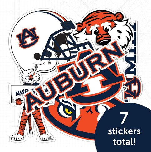 Desert Cactus Auburn University Sticker Tigers War Eagle Sticker Vinyl Decals Laptop Water Bottle Car T2 (Type 2-3) in Saudi Arabia