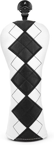 Golf Club Covers Exquisite Embroidery Driver Covers Fariway Wood Headcover Hybrid Cover Leather Golf Headcovers for Most Brand in Saudi Arabia