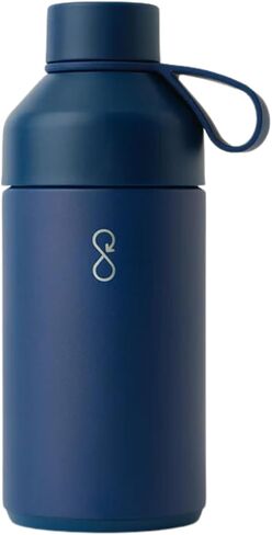 Ocean Bottle Big 34 oz | Stainless Steel Water Bottle | Reusable & Sustainable | Keeps Drinks Cold & Hot | Eco Friendly Gift (Maroon Dusk) in Kuwait